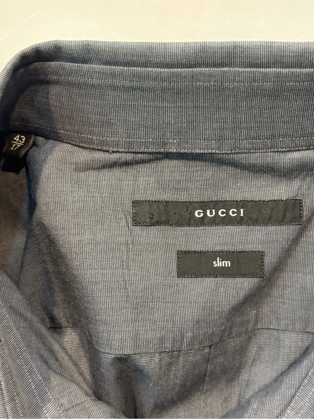 Gucci GG Embroidered Button Down Shirt